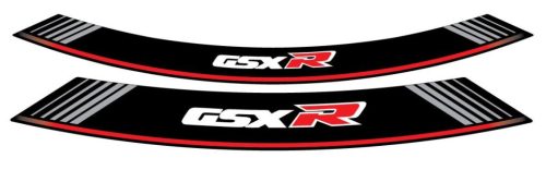 Rim strip PUIG GSXR 5525P argintiu set of 8 rim strips