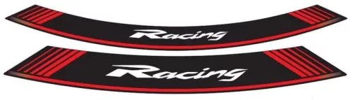 Rim strip PUIG RACING 5531R Rosu set of 8 rim strips