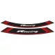 Rim strip PUIG RACING 5531R Rosu set of 8 rim strips