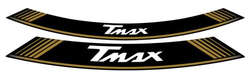 Rim strip PUIG T-MAX 5532O auriu set of 8 rim strips