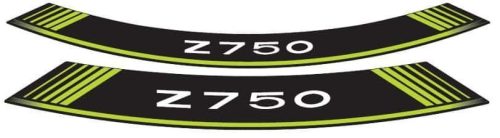 Rim strip PUIG Z750 5545V verde set of 8 rim strips