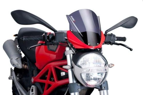 Windscreen PUIG RACING 5650F dark smoke