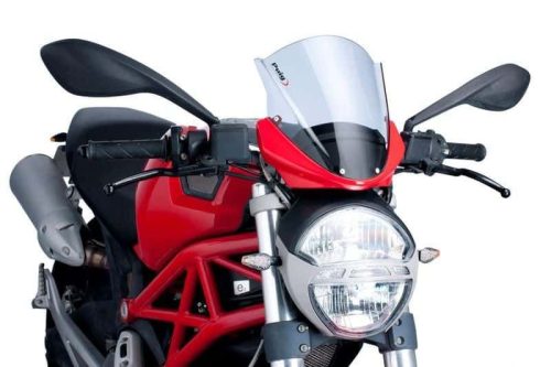 Windscreen PUIG RACING 5650H smoke