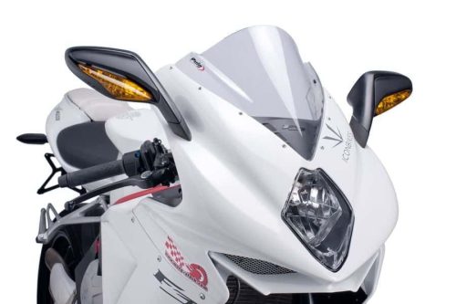 Windscreen PUIG RACING 5651W transparent