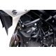 Frame sliders PUIG PRO 5687N black with grey rubber