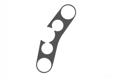 Yoke protector PUIG X-TREME 5817C carbon look