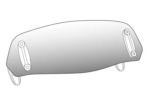 Multiadjustable visor PUIG 5852H fixed by Suruburi fumuriu