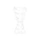 Tank pad PUIG PERFORMANCE 5876W transparent