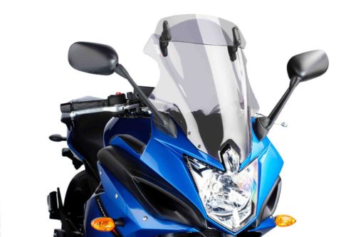 Windscreen PUIG TOURING WITH VISOR 5910H smoke