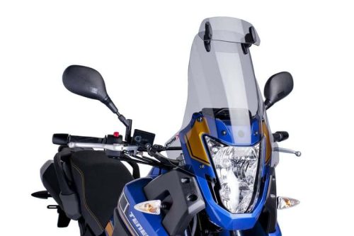 Windscreen PUIG TOURING WITH VISOR 5912H smoke