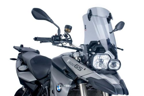 Windscreen PUIG TOURING WITH VISOR 5914H smoke