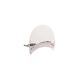 Windshield PUIG ROADSTER 5932W transparent universal, fixations on handelbar