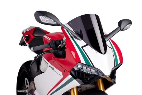 Windscreen PUIG RACING 5990F dark smoke
