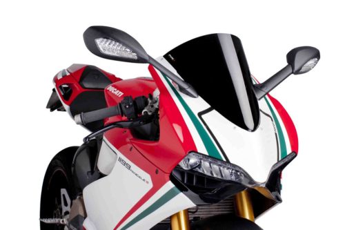 Windscreen PUIG RACING 5990N Negru