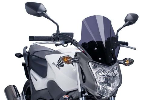 Windscreen PUIG RACING 5991F dark smoke