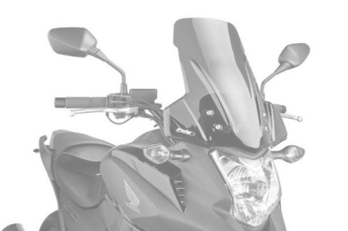 Windscreen PUIG TOURING 5992N Negru