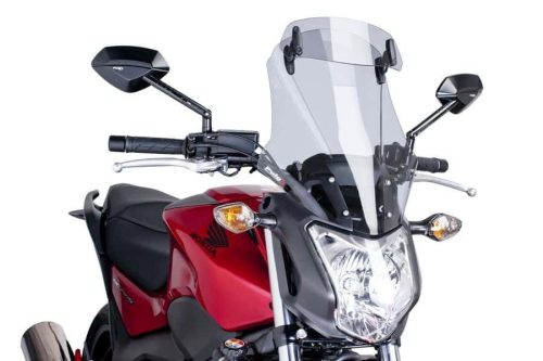 Windscreen PUIG TOURING WITH VISOR 6001H smoke