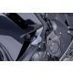 Frame sliders PUIG R12 6055N black with grey rubber