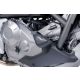 Frame sliders PUIG PRO 6063N black with grey rubber
