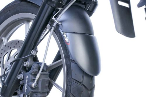 Front fender extension PUIG 6177N Negru