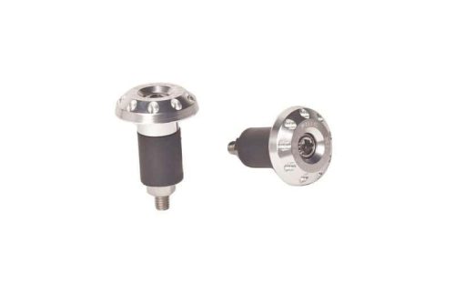 Universal bar ends PUIG RACE 6222P argintiu D 13-18mm