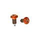 Universal bar ends PUIG RACE 6222T portocaliu D 13-18mm