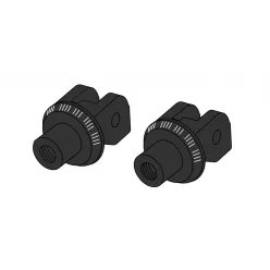 Footpeg adapters PUIG 6347N Negru