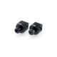 Footpeg adapters PUIG 6351N Negru