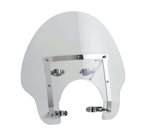 Windshield PUIG AMERICA II 6376W transparent with kit especial