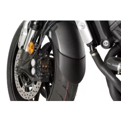 Front fender extension PUIG 6425N Negru