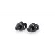 Footpeg adapters PUIG 6449N Negru