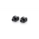 Footpeg adapters PUIG 6453N Negru