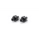 Footpeg adapters PUIG 6455N Negru