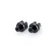 Footpeg adapters PUIG 6456N Negru