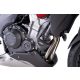 Frame sliders PUIG PRO 6468N black with grey rubber