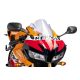 Windscreen PUIG RACING 6478W transparent