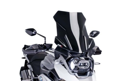 Windscreen PUIG TOURING 6486N Negru