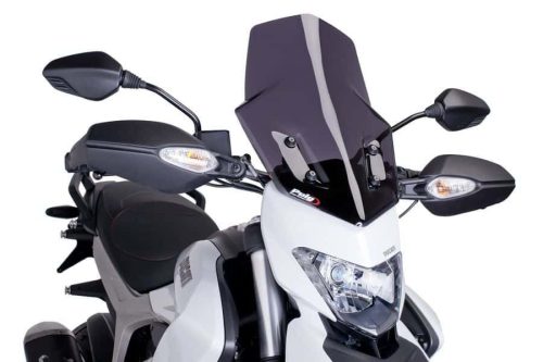 Windscreen PUIG TOURING 6492F dark smoke