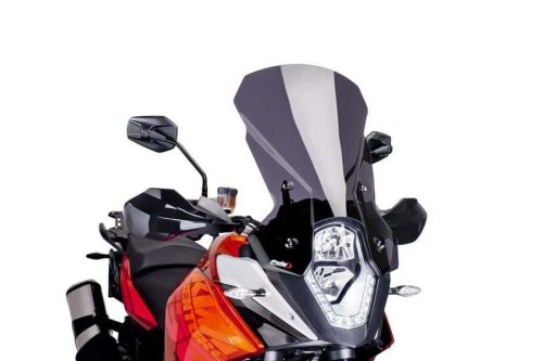 Windscreen PUIG TOURING 6494F dark smoke