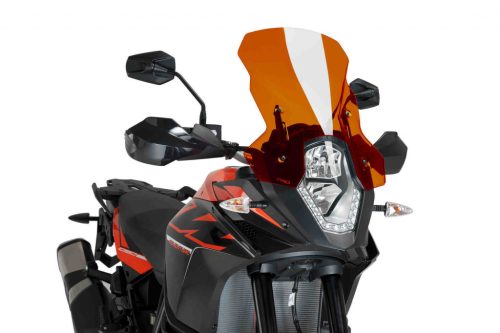 Windscreen PUIG TOURING 6494T portocaliu