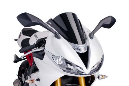 Windscreen PUIG RACING 6498N Negru