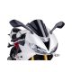 Windscreen PUIG RACING 6498N Negru