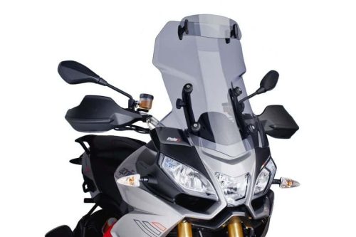 Windscreen PUIG TOURING WITH VISOR 6502H smoke