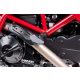 Frame sliders PUIG R12 6557N black with grey rubber