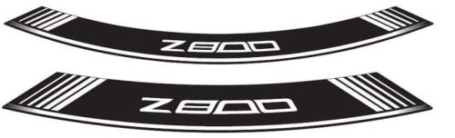 Rim strip PUIG Z800 6561B white set of 8 rim strips