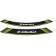 Rim strip PUIG Z800 6561V verde set of 8 rim strips