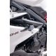 Frame sliders PUIG R12 6570N black with grey rubber