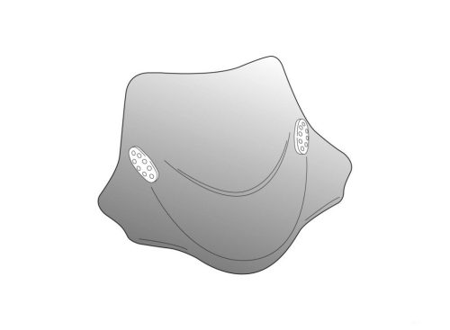Windshield PUIG CITY SPORT 6807H smoke