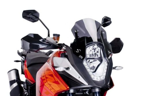 Windscreen PUIG RACING 6847F dark smoke