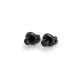 Footpeg adapters PUIG 6867N Negru